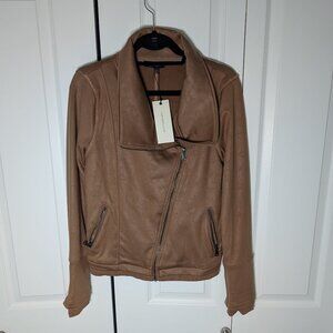 NWT Dance & Marvel Faux Leather Jacket Size Large